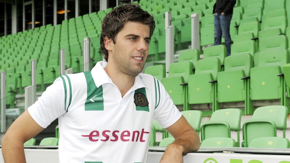 Oud-FC Groningen-aanvoerder Kwakman.