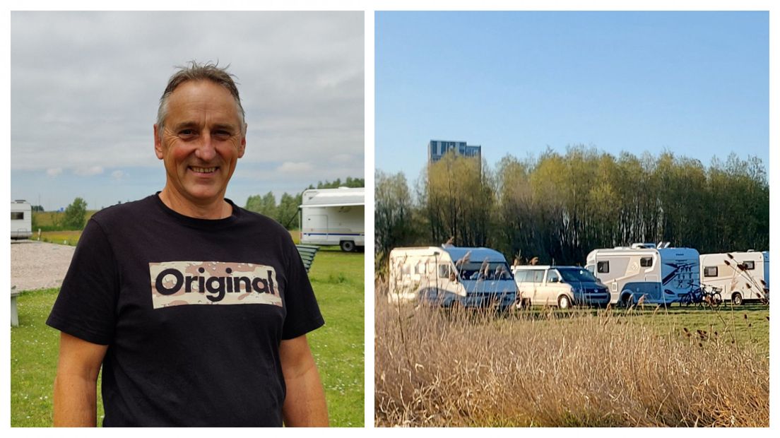 Erik Romijn en zijn camperpark