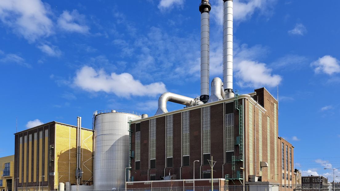 De warmtecentrale aan het De Constante Rebecqueplein