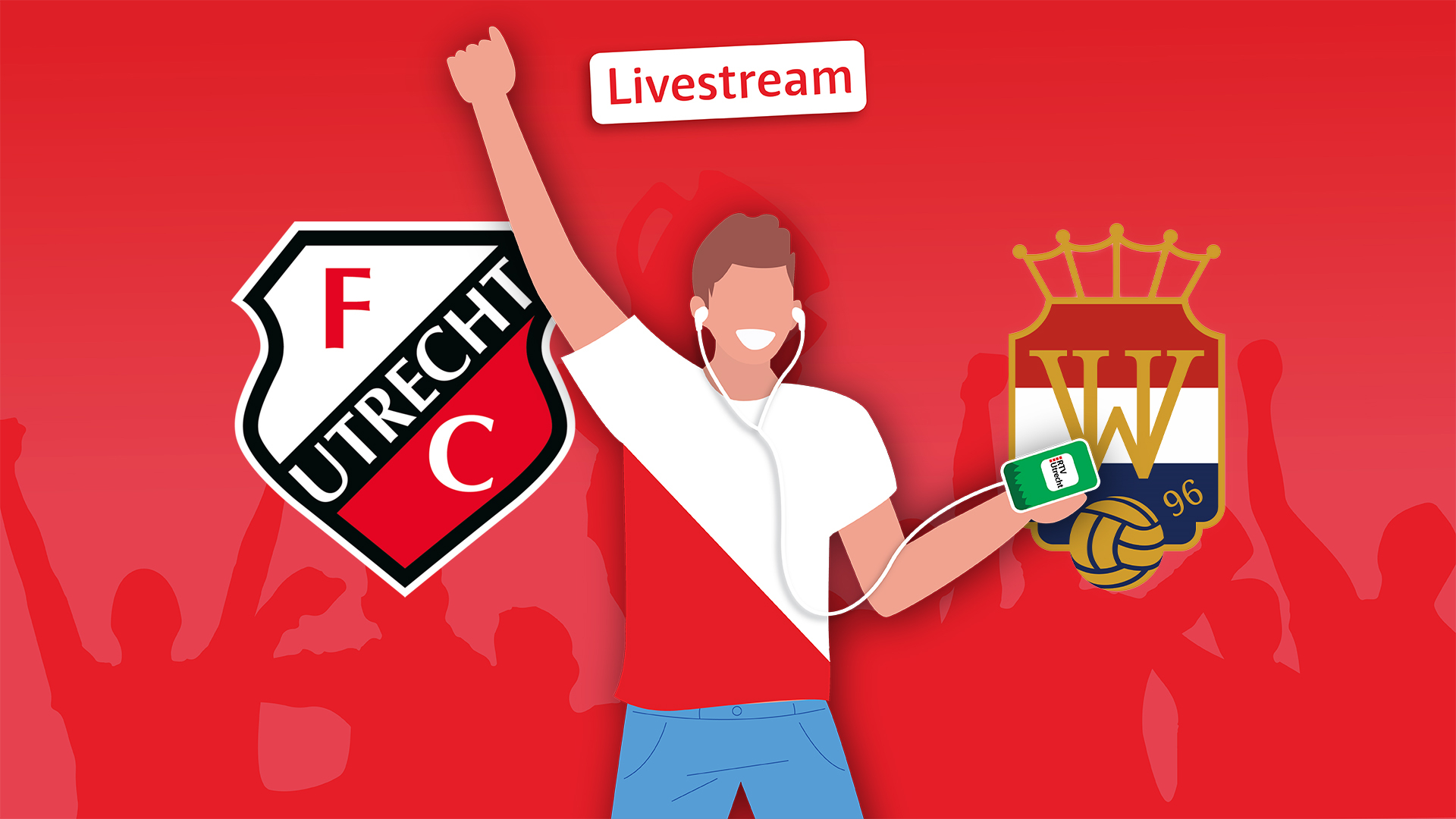Livestream FC Utrecht - Willem II | Luister live vanaf 11.45 uur