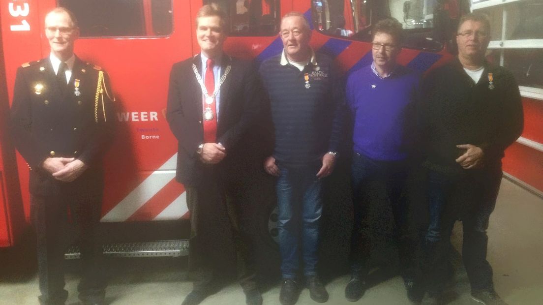 Onderscheidingen voor vrijwilligers brandweer