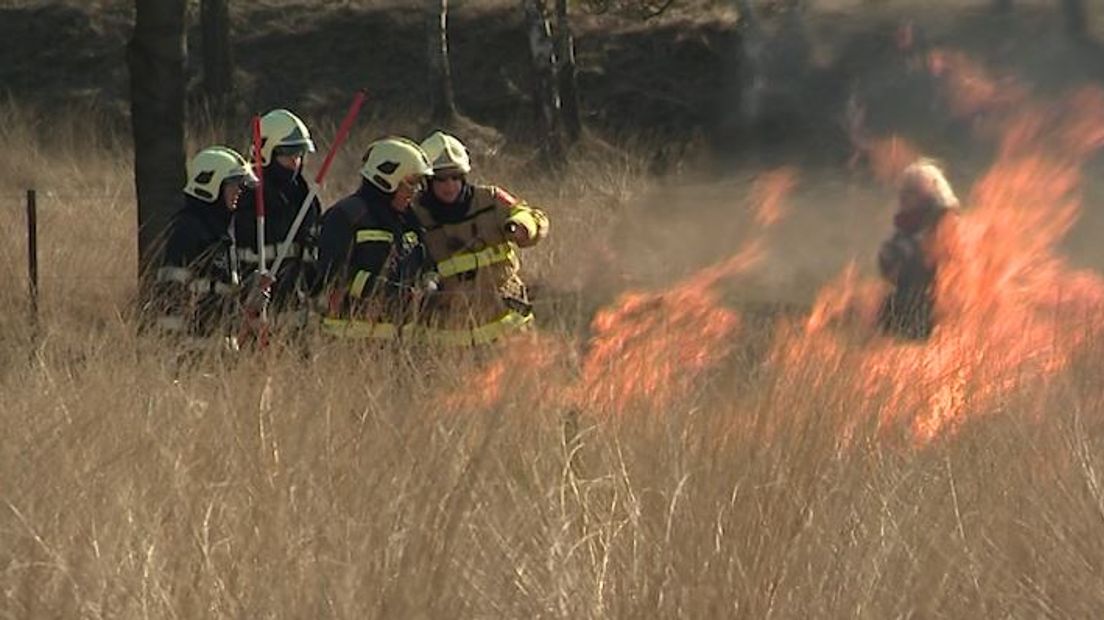 De brandweer surveilleert vanaf vrijdag met een vliegtuigje boven natuurgebieden op de Veluwe, in de Achterhoek en Twente. Er is vanaf vrijdag sprake van code oranje. Dat betekent dat er sprake is van verhoogd risico op een natuurbrand.