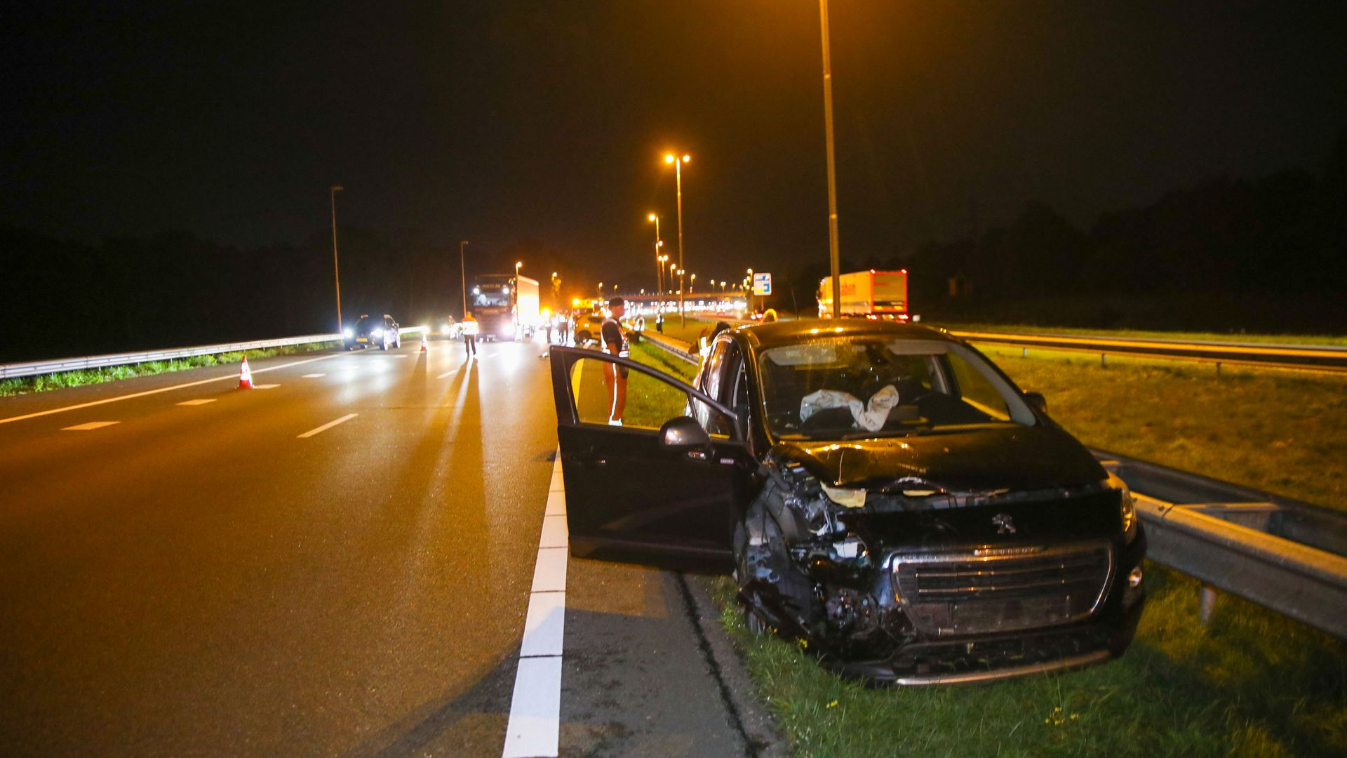 Een gewonde bij steekincident • ongeval A50