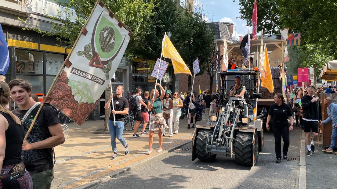 Organisatoren van Groningse festivals lopen mee met de protestmars