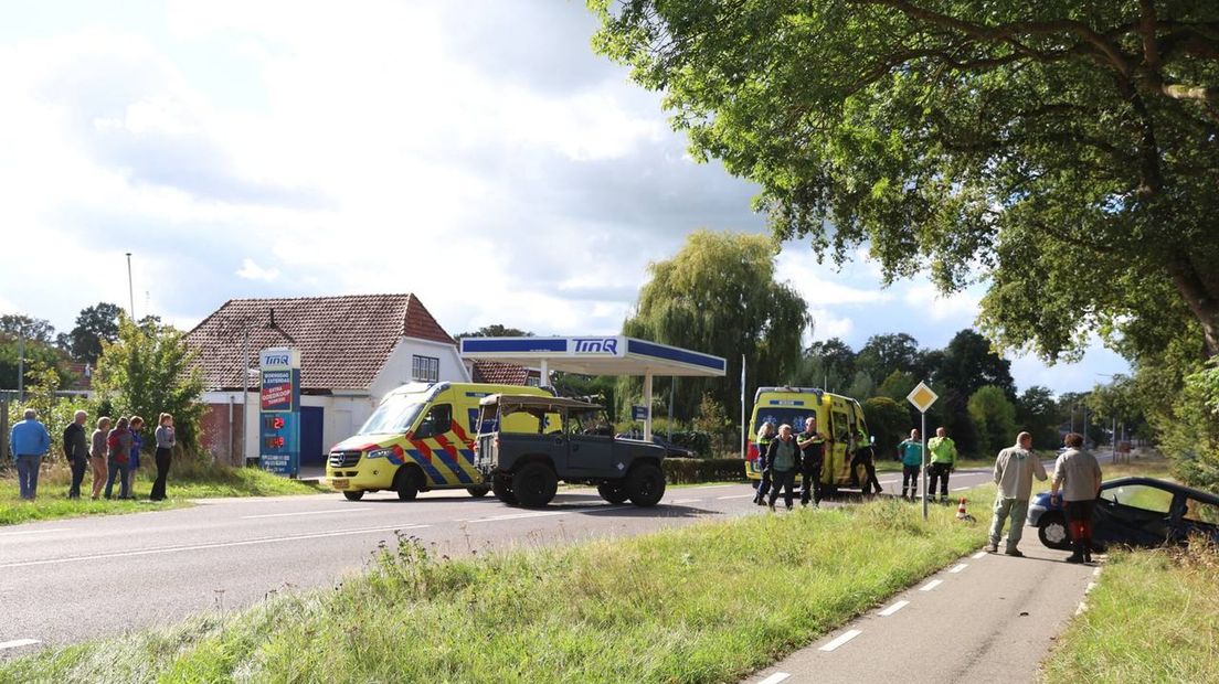 Het ongeval gebeurde op de Rijssenseweg