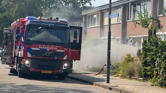 Aanzienlijke brand bij woning in Doetinchem
