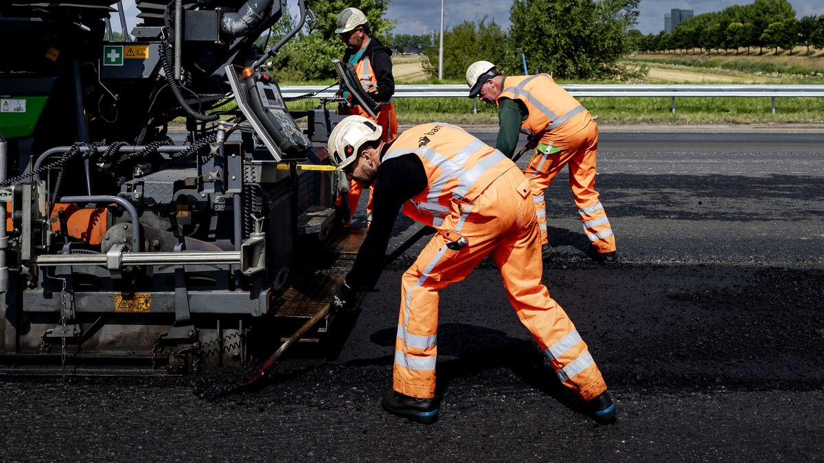 Provinciale weg in beide richtingen dicht, wordt opnieuw geasfalteerd
