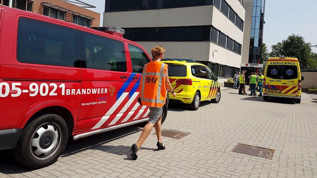 Batterij ontploft bij bedrijf in Hengelo