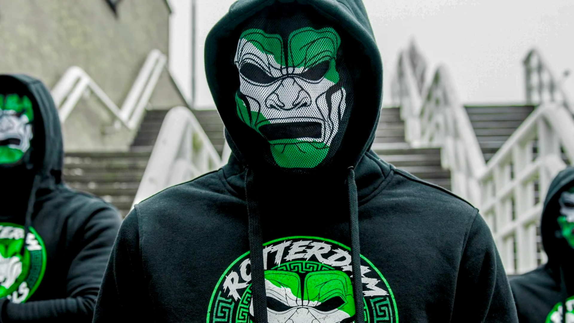 Hoodie met bivakmuts