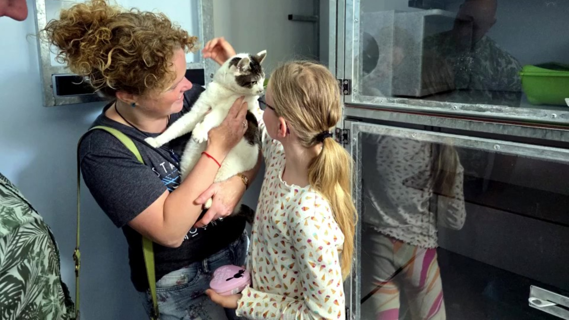 De hereniging met Angel was vooral voor Eileens dochter heel emotioneel.