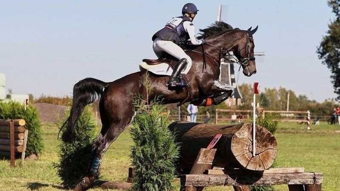 Nina de Haas is Nederlands kampioen eventing geworden