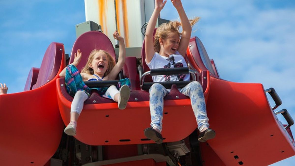 Nieuw in Drievliet: Dertien meter vallen en fietsen door de lucht