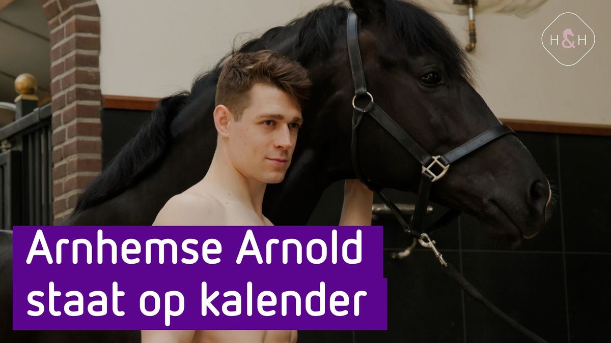 Arnold staat op Horse en Hunkkalender Omroep Gelderland