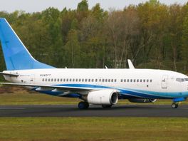 Laatste vlucht Boeing 737 eindigt op Twente Airport