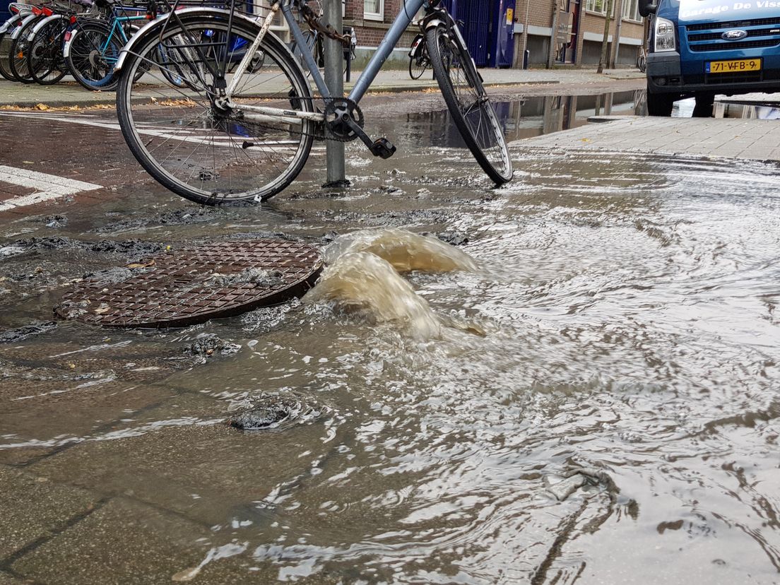 Rioollek Van Speykstraat Rotterdam