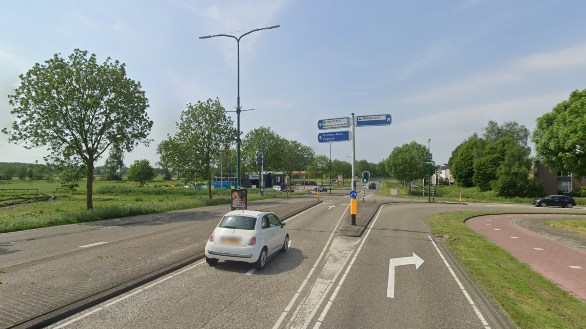 Groot onderhoud aan drukke wegen in Woerden