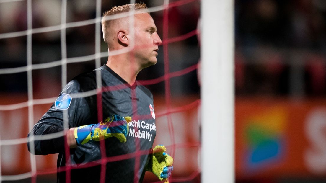 Dennis Telgenkamp werd gekozen tot man of the match tegen Fortuna Sittard (Rechten: Hollandse Hoogte / Lars Smook)