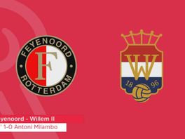 Zo  klonk de 1-0 van Antoni Milambo bij Feyenoord-Willem II op Radio Rijnmond