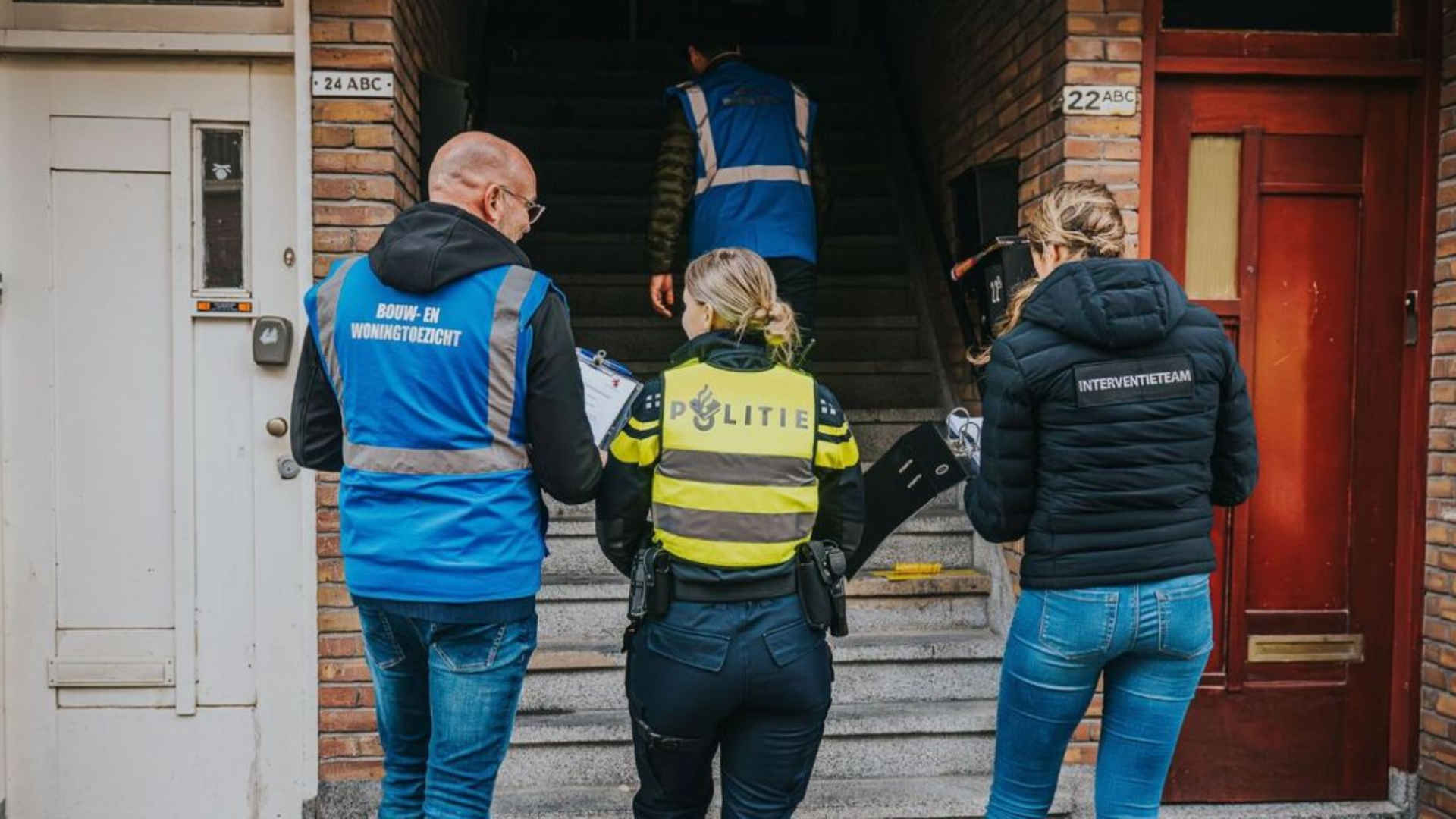 Een grote controle op onder meer spookbewoning.