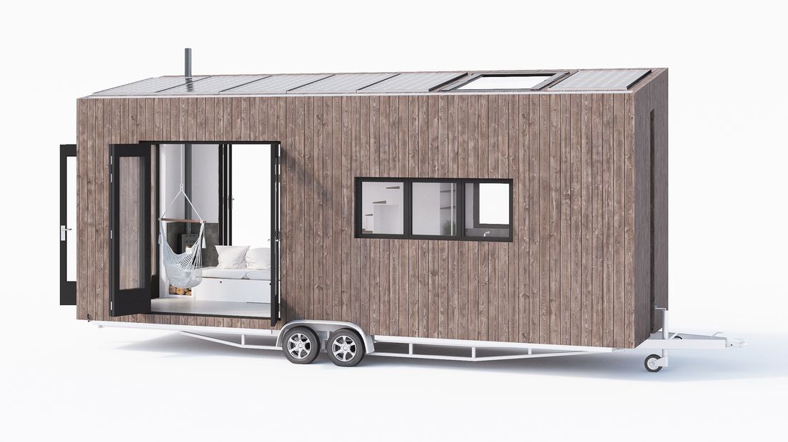 Een tiny house is een kleine, zelfvoorzienende woning