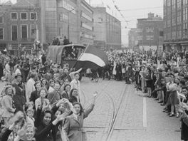 Bevrijders trokken dan eindelijk door Den Haag