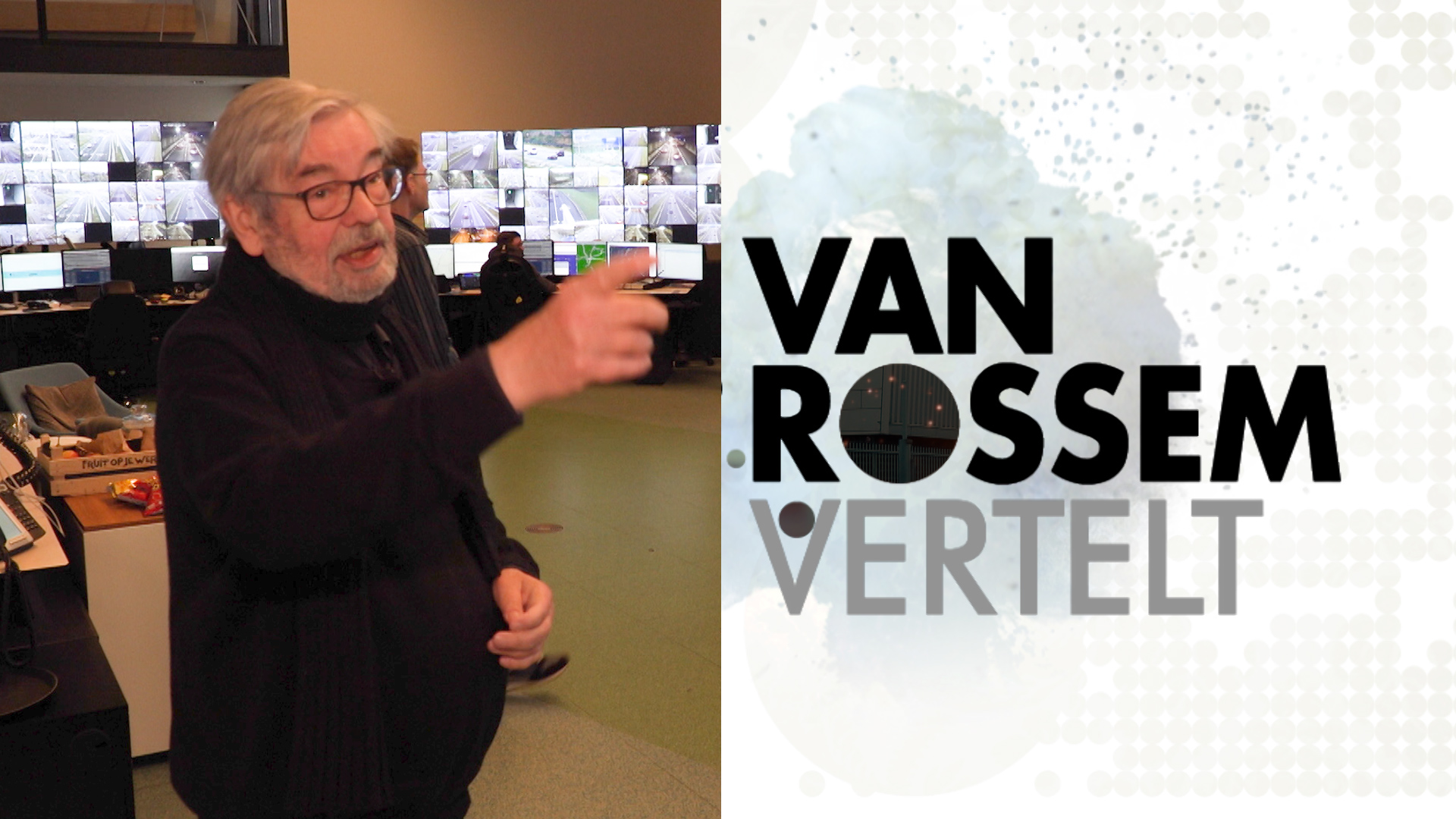 Maarten op bezoek bij het Verkeerscentrum Midden Nederland