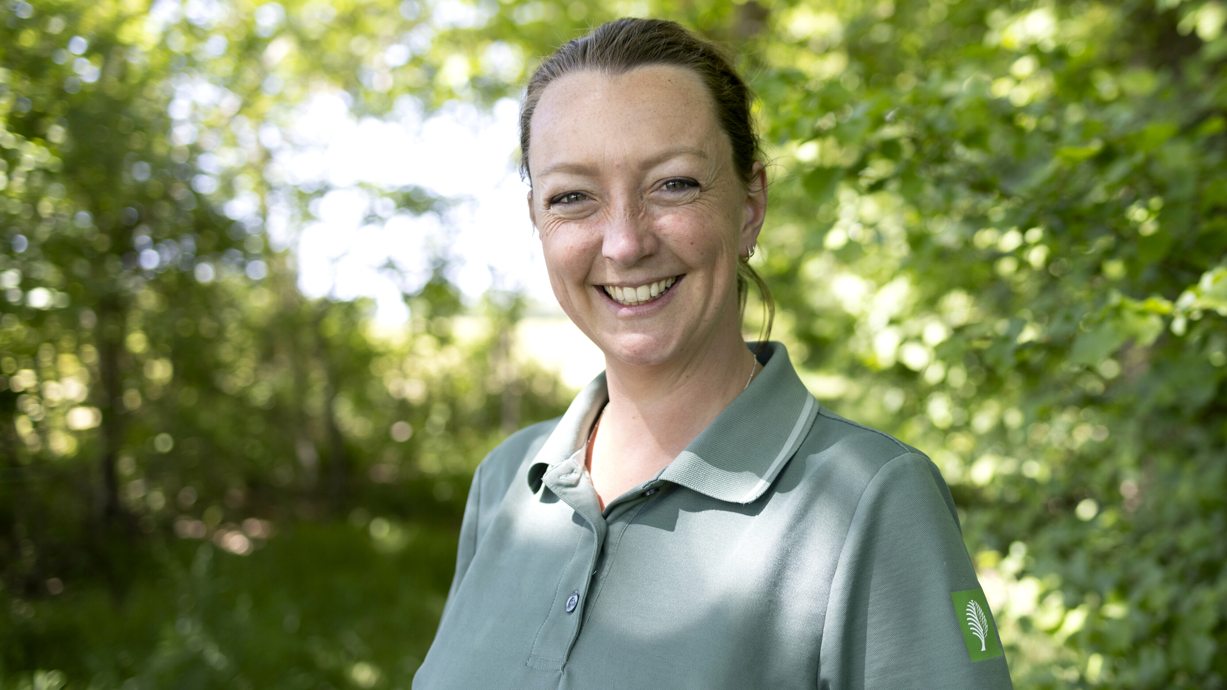 Paula Swinkels, boswachter bij Staatsbosbeheer