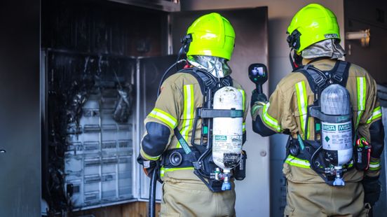 Brand in meterkast, supermarkt voorlopig dicht