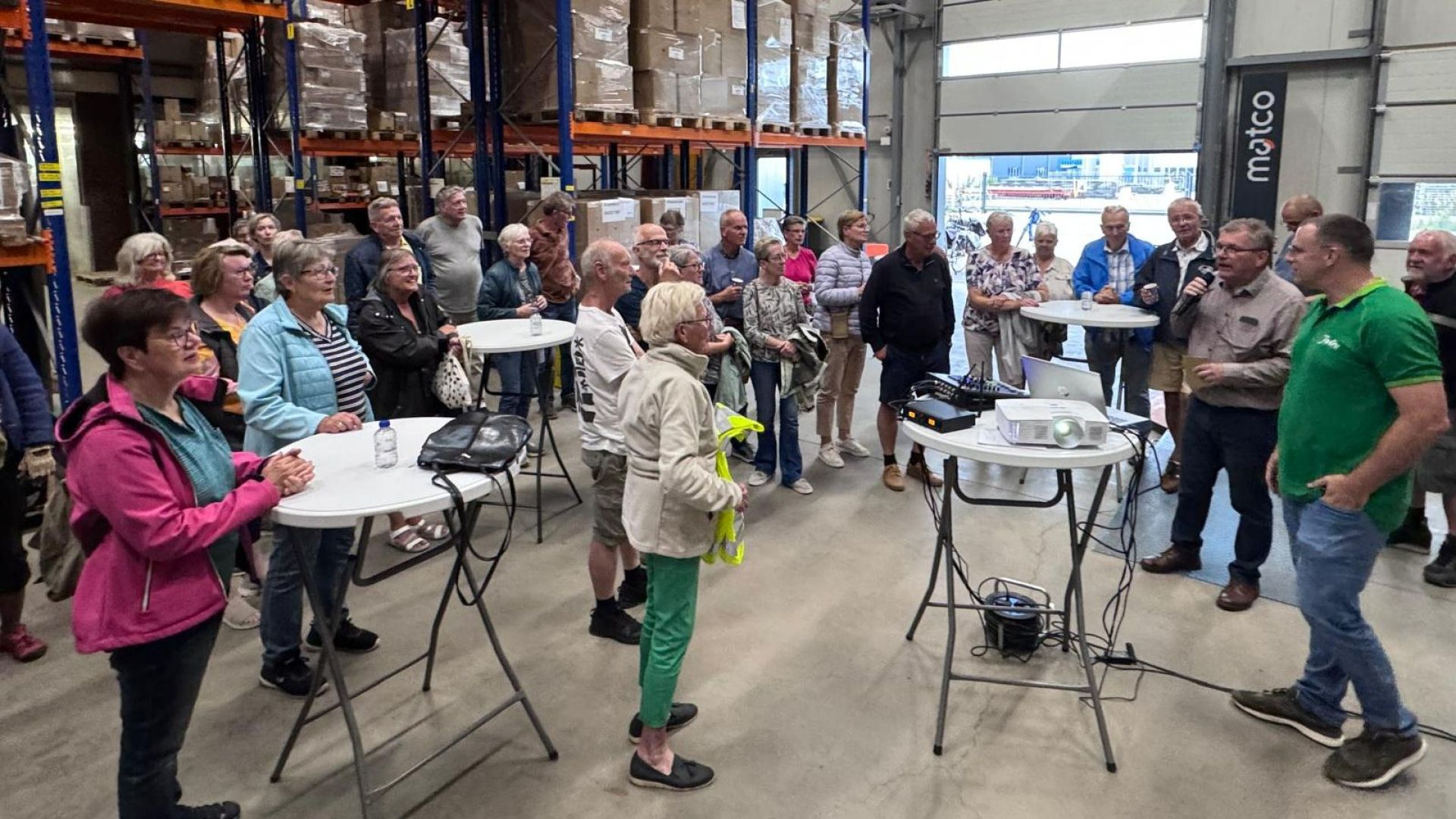 Geslaagde fietsexcursie naar hofleverancier Luva in Aalten.