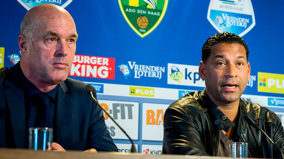 John Metgod (l) en Henk Fraser(r)