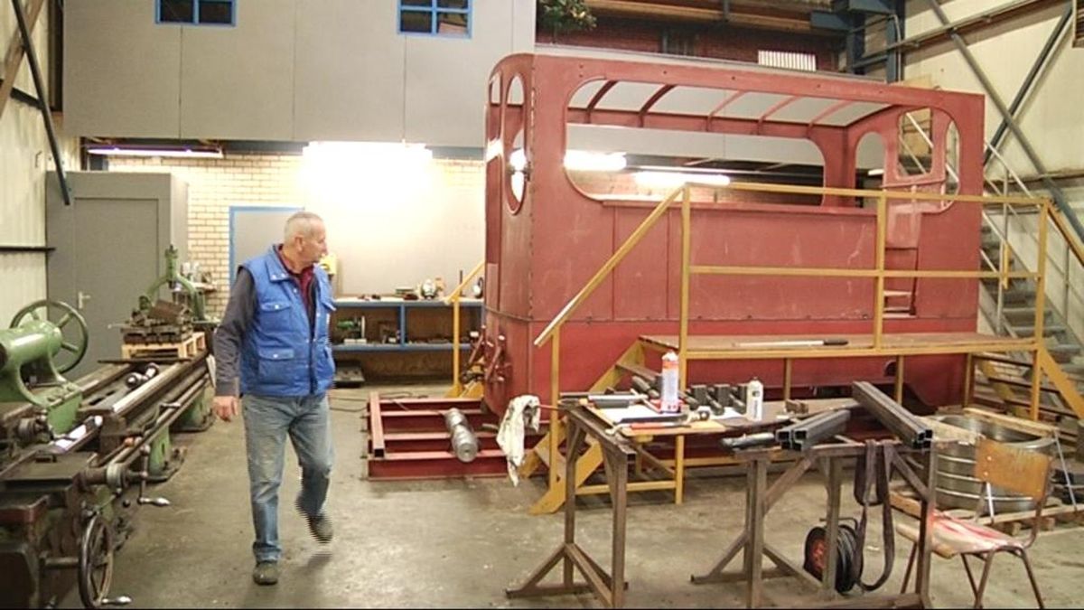 In Roodeschool wordt nieuwe stoomlocomotief gebouwd
