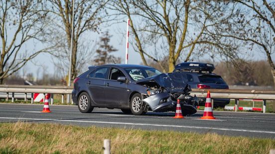 Een gewonde bij aanrijding op de A12