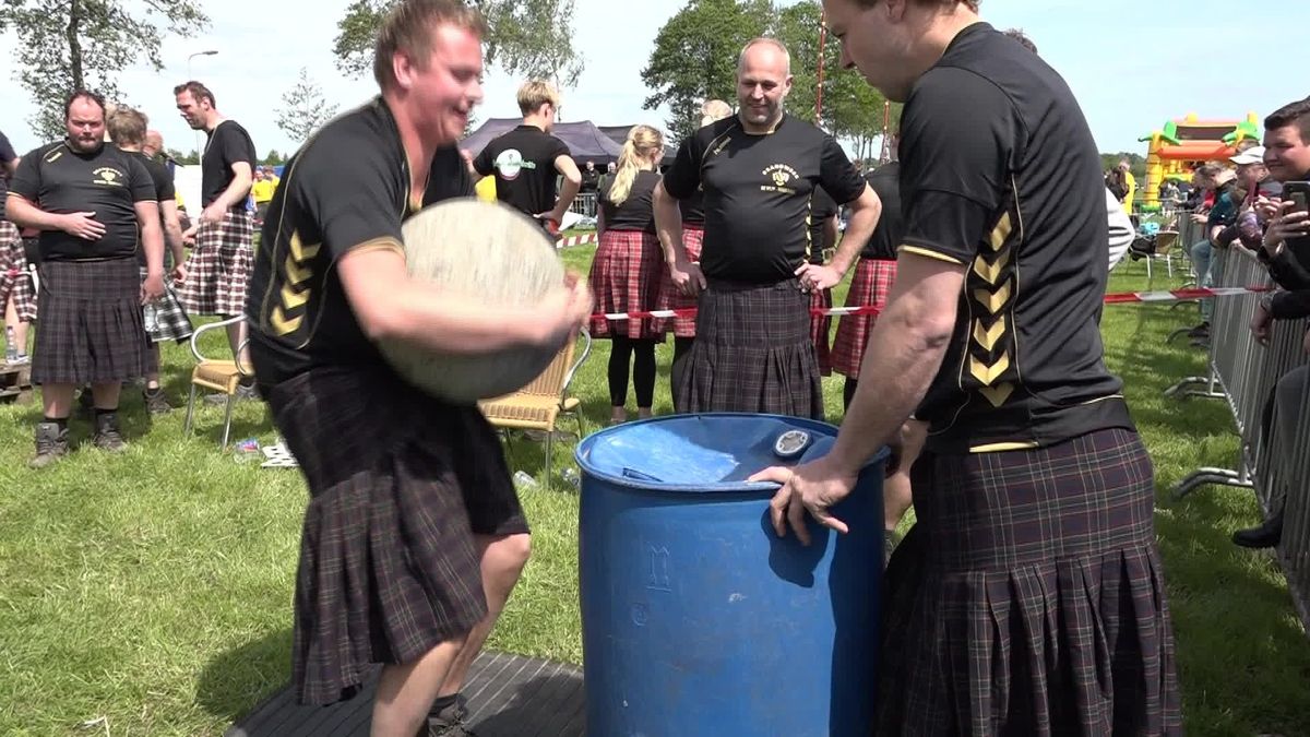 Highland Games in Koekange: gooien, tillen en zweten