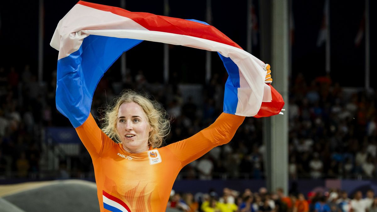 Manon Veenstra Nederlands kampioen BMX