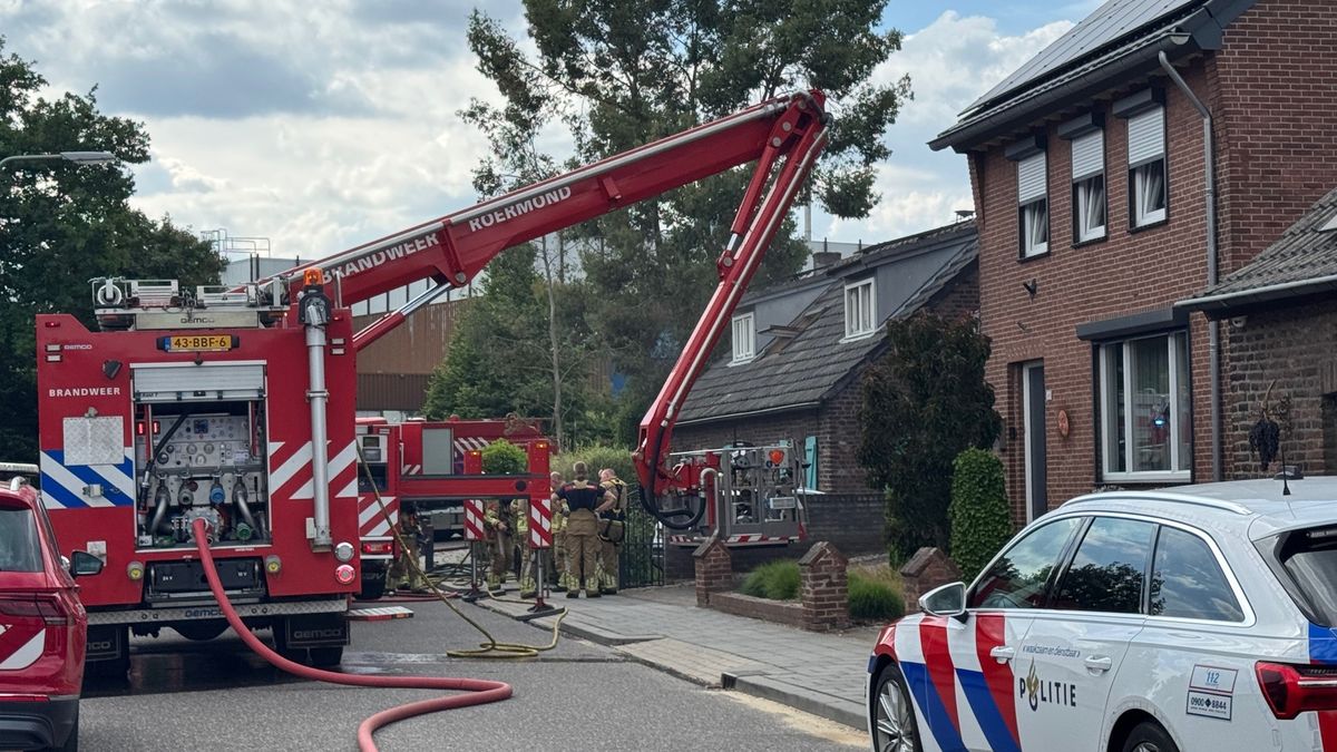Brand in garage bij huis Swalmen: geen gewonden