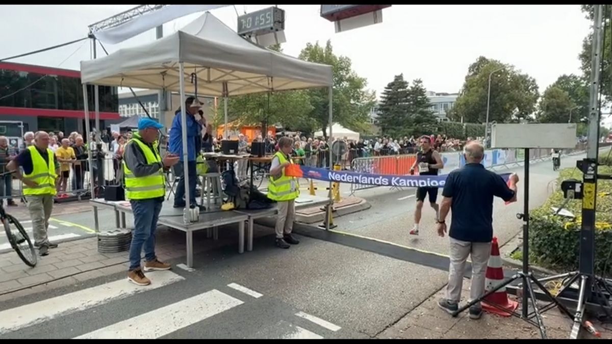 Zó kwam de winnaar van de 50ste RUN Winschoten over de finish