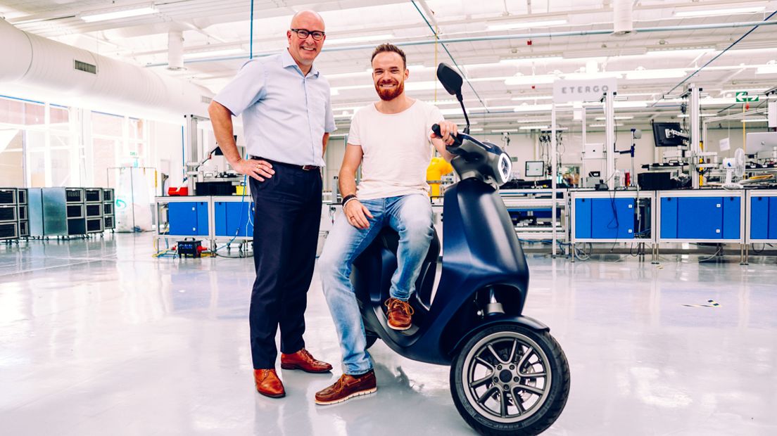 Etergo en Technologies Added presenteren vanmiddag plannen voor productie van e-scooter in Emmen (Rechten: Etergo)