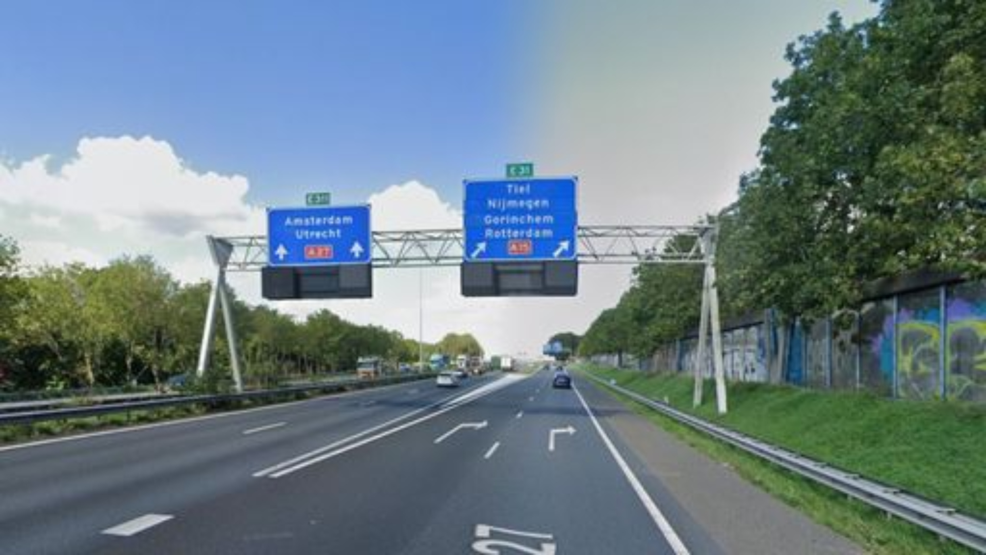 De A27 van Gorinchem naar Utrecht gaat maandagochtend voor vier weken dicht.