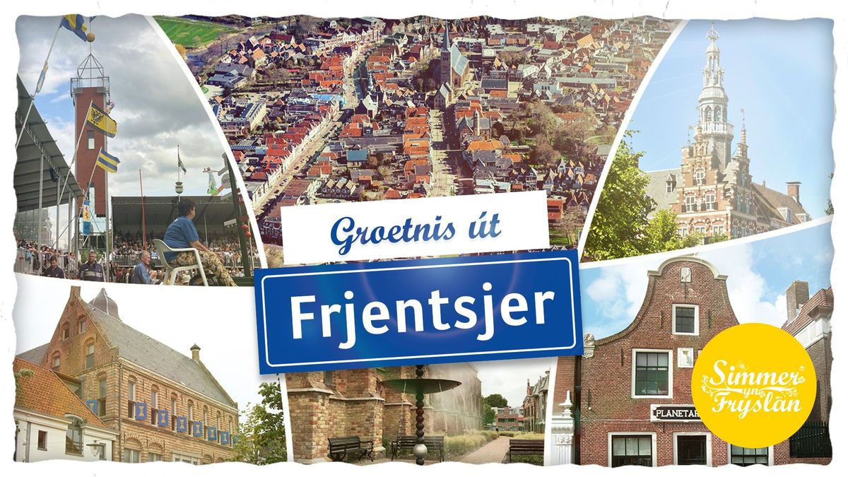 'Simmer yn Fryslân' is op bezoek bij een buurthuis in Franeker