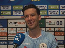 Pelle Clement na het mooiste doelpunt uit zijn loopbaan