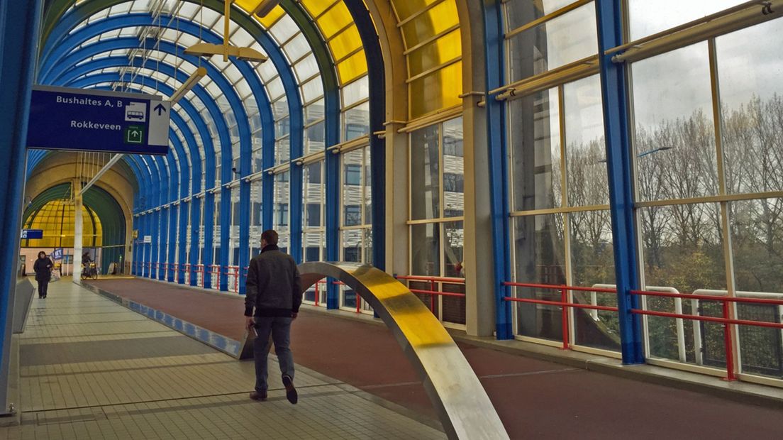 De Nelson Mandelabrug in Zoetermeer.