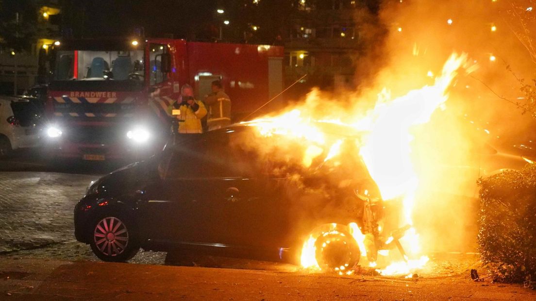 Opnieuw een autobrand in Hoogeveen