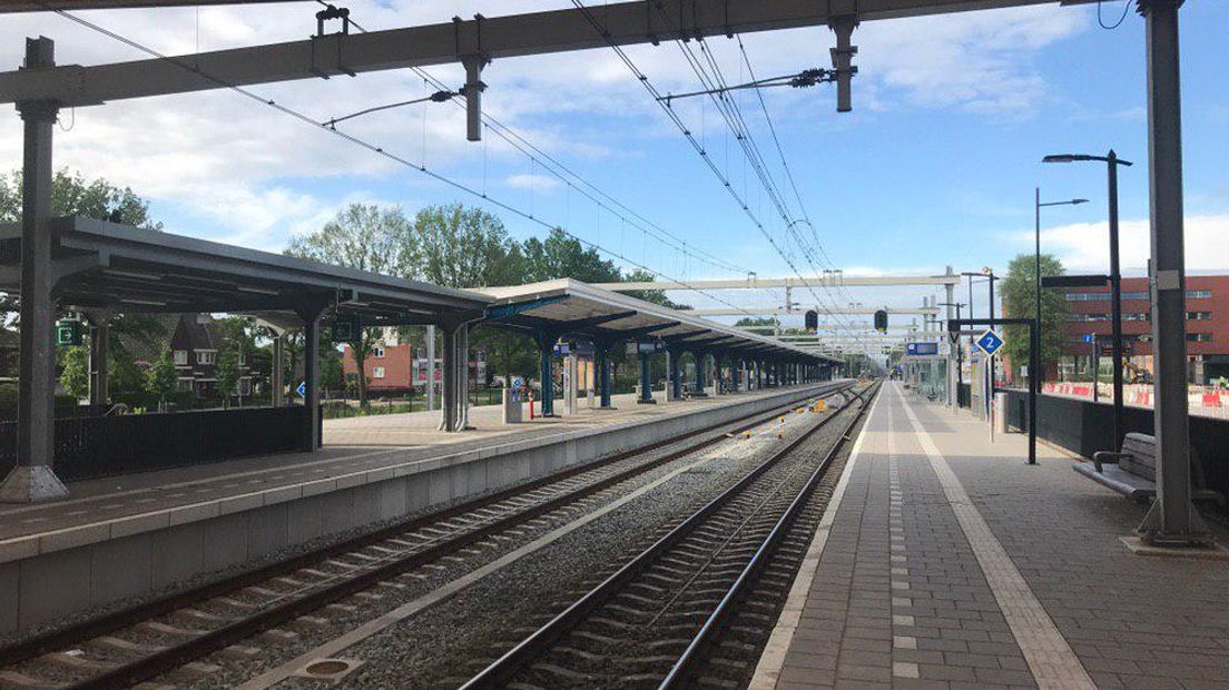 Verlaten station Assen door de OV-staking (Rechten: RTV Drenthe/Aaldert Oosterhuis)