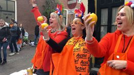 Utrecht loopt uit op Koningsnacht voor de vrijmarkt en de pleinfeesten