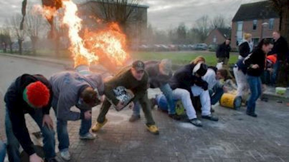 Carbidschieten in Kampen