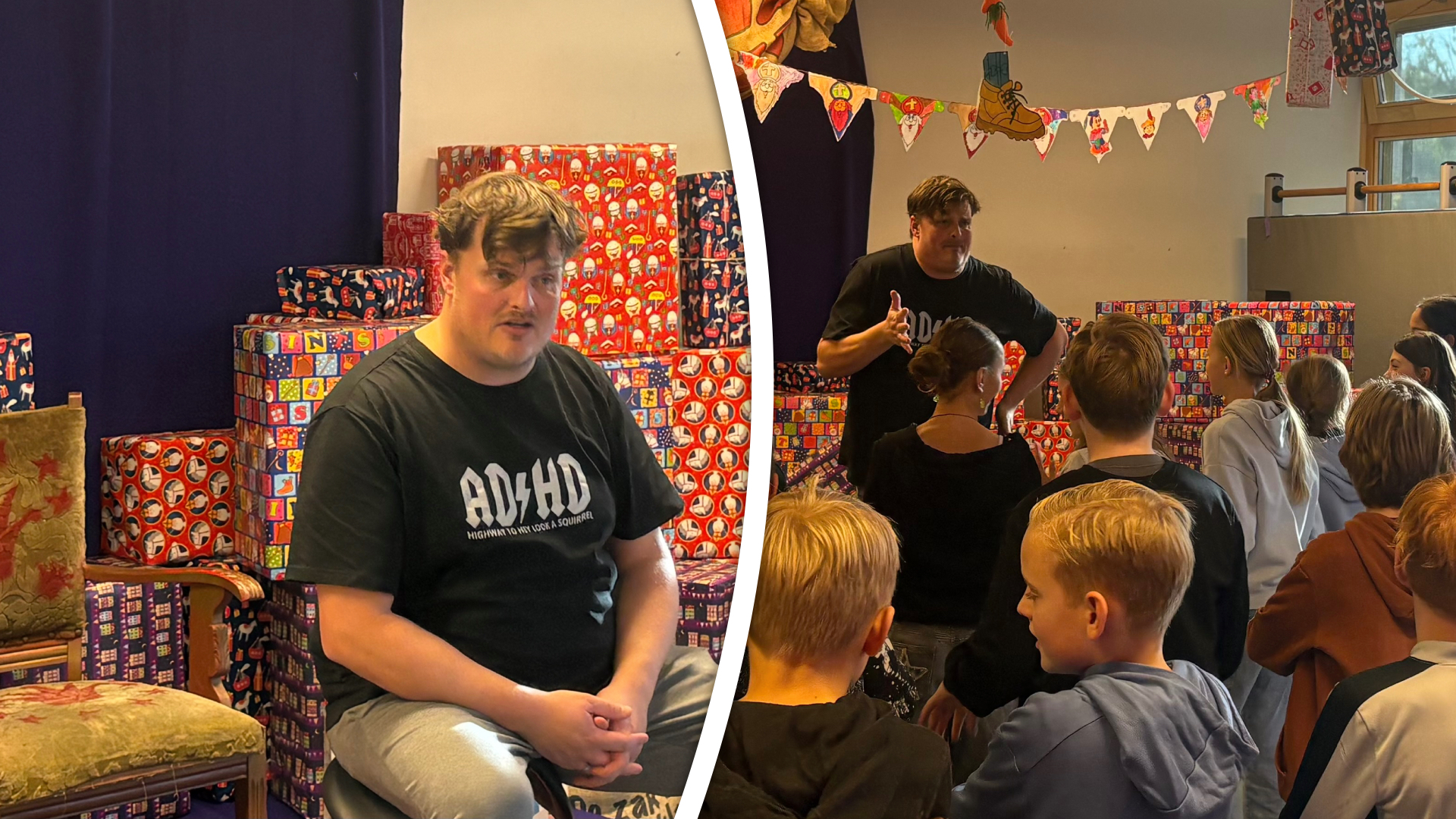 In het klein lijken de muzieklessen van meester Maurien wel een festival.