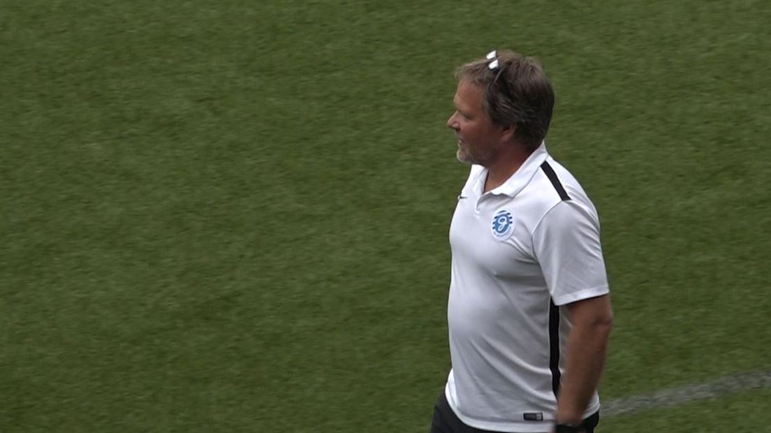 Trainer Henk de Jong durft ambitie uit te spreken met De Graafschap voor het nieuwe seizoen.