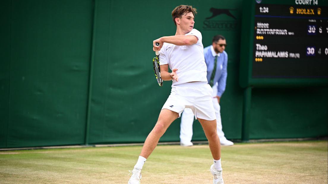 Tiener Mees Röttgering maakt stap naar grotemannentennis - L1 Nieuws