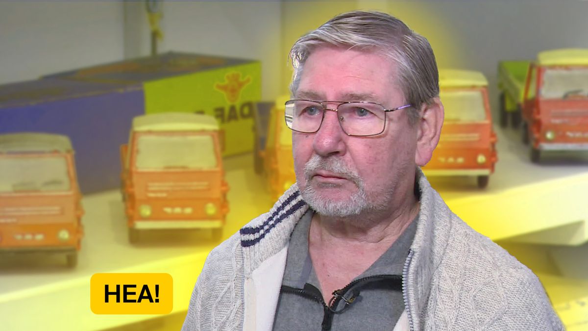 Auke verzamelt alles van DAF: 