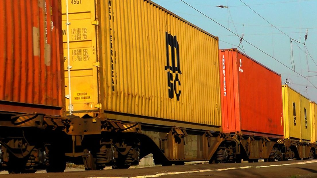 Vracht vervoeren via een treinverbinding Coevorden-China is twintig dagen sneller dan vervoeren over zee (Rechten: Pixabay)